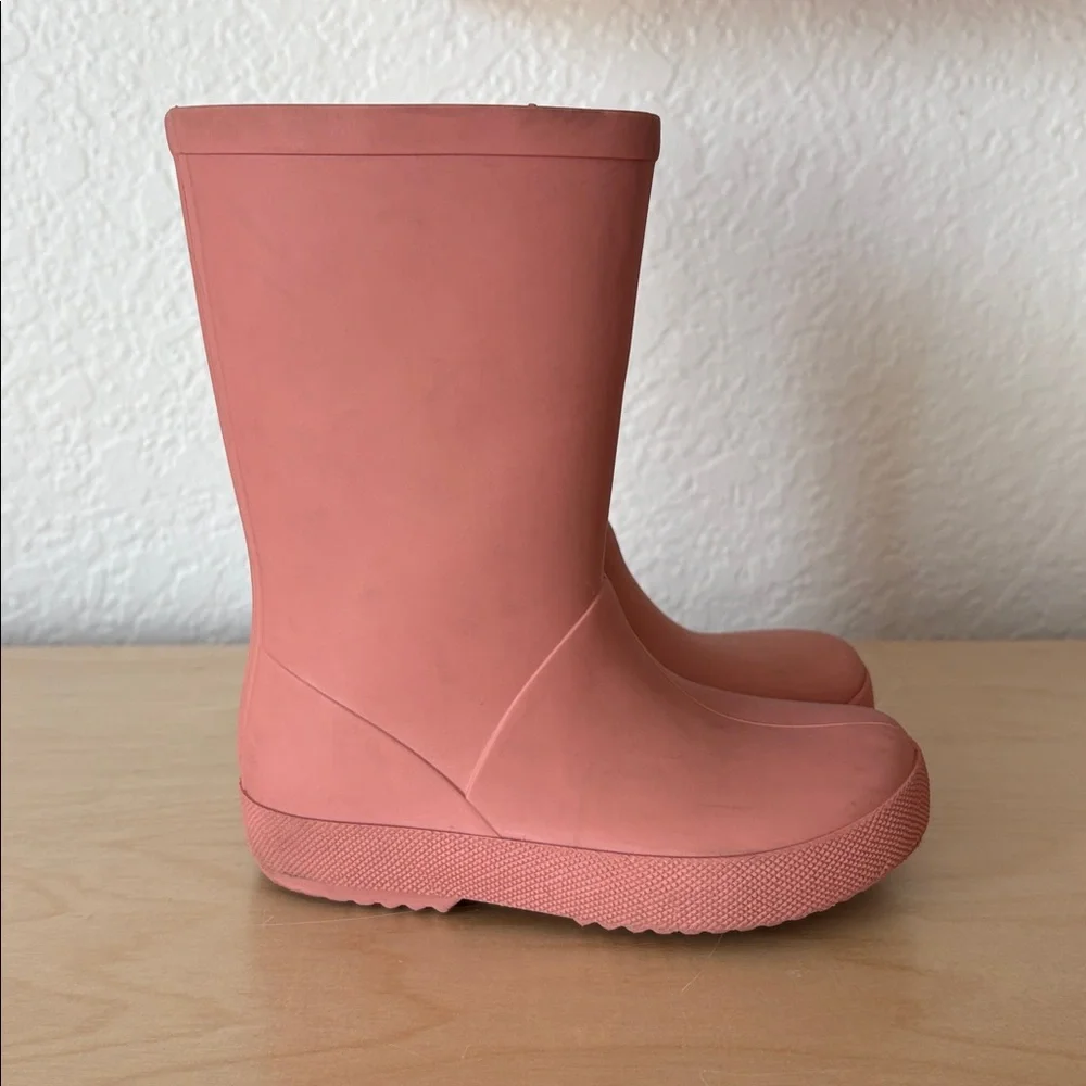 Zara Toddler Kids 25 Purple Dusty Rose Pink Rain Boots